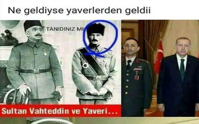 Atatürk’lü ’yaver’ paylaşımına soruşturma