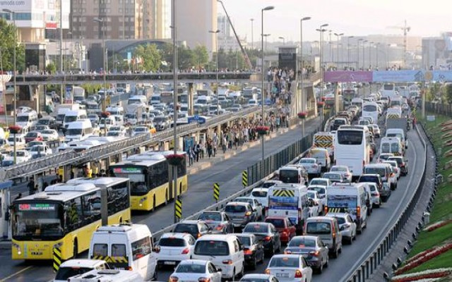 İstanbul trafiği Dünya üçüncüsü