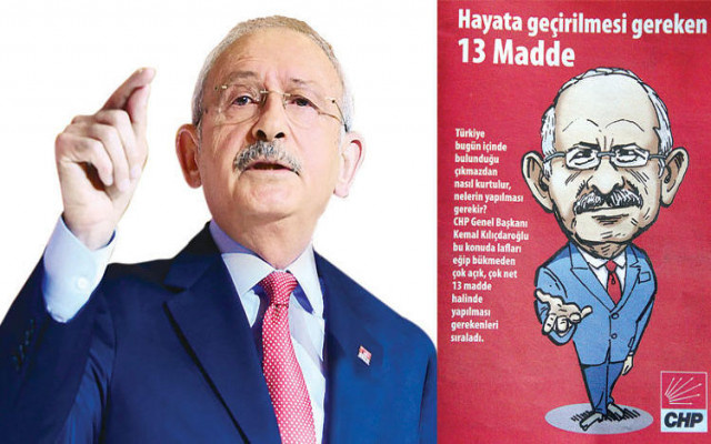 CHP'den karikatürlü kampanya