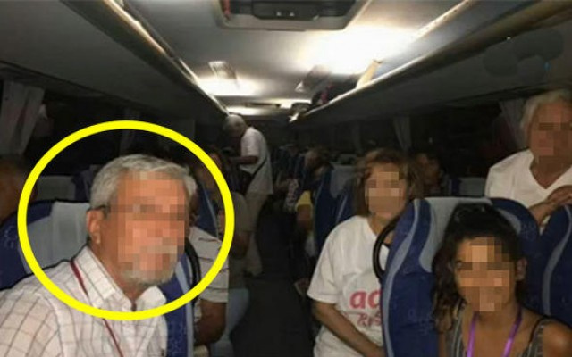 CHP otobüsünde taciz skandalı
