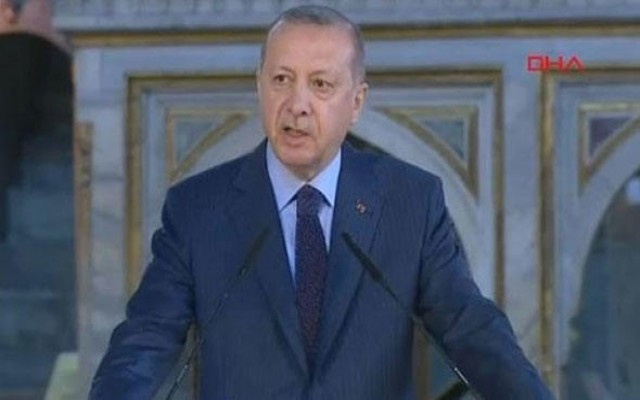 Cumhurbaşkanı Erdoğan'dan sert sözler