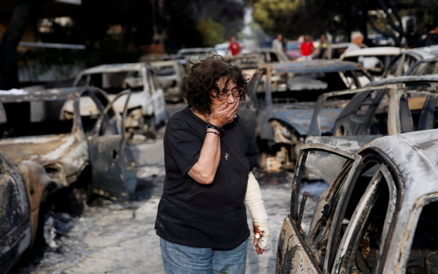 Yunanistan’daki yangın faciasının acı bilançosu büyüyor
