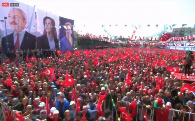 CHP ve İYİ Parti'den Aydın'da ortak miting