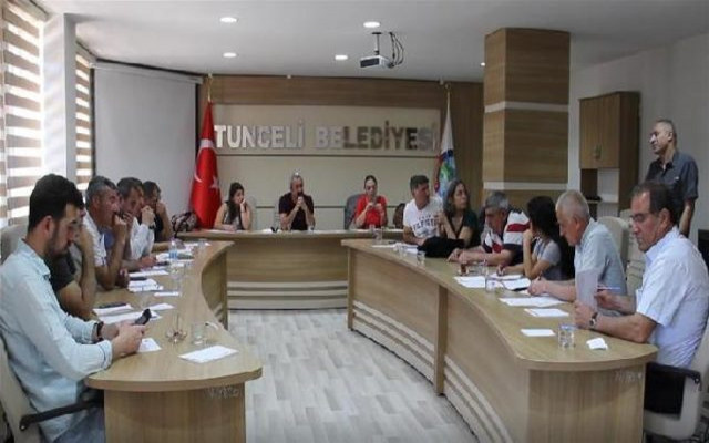 Tunceli Belediyesinden tartışılan karar
