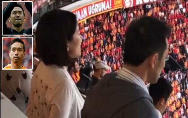 Beşiktaş Galatasaray derbisinde İstiklal Marşı okuyan Japon gazeteci gündem oldu