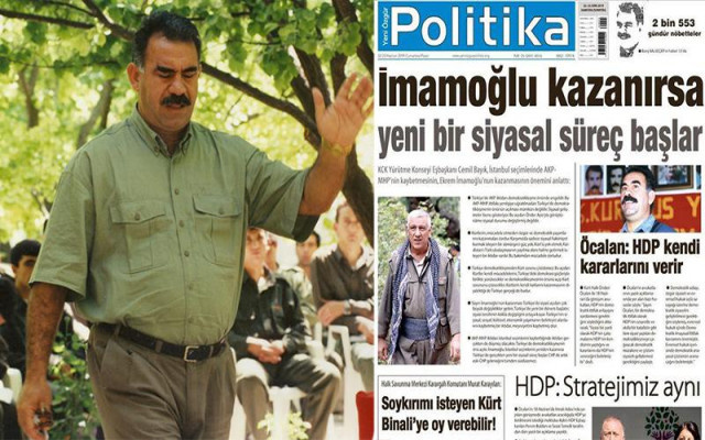 PKK'nın yayını Öcalan'ın sözlerini sansürledi
