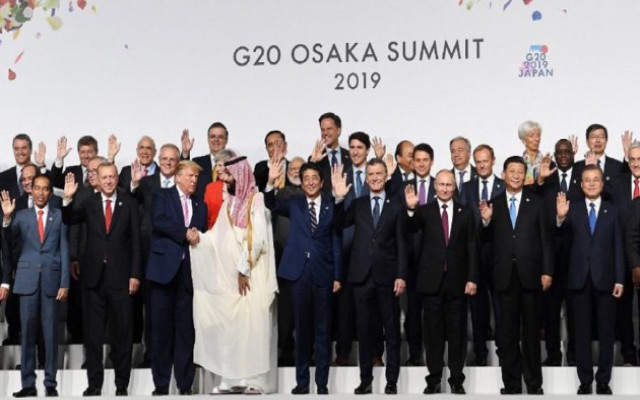 G-20 zirvesinden çarpıcı kare!