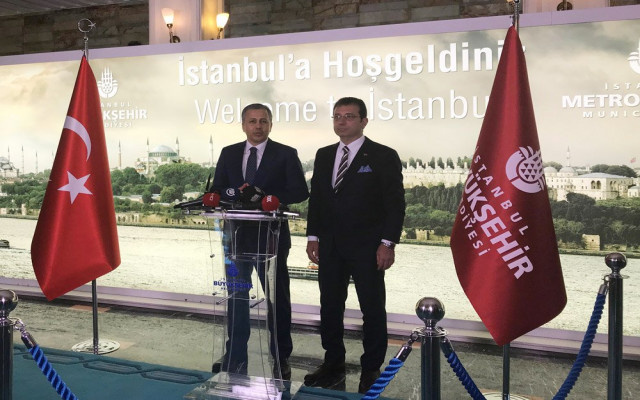 İstanbul Valisi İmamoğlu'nu ziyaret etti: Bir haftada bitirilen para sorusuna cevap vermedi