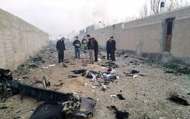  İran'da Ukrayna Havayollarına ait yolcu uçağı düştü! 176 kişi hayatını kaybetti