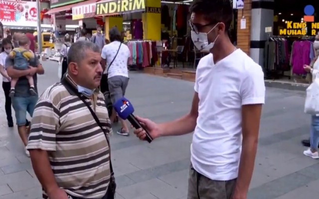 Sokak röportajında Erdoğan'ı eleştiren vatandaşa ikinci gözaltı