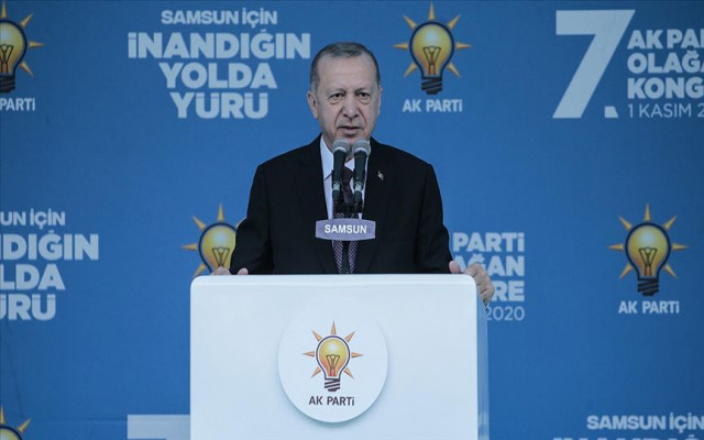 Erdoğan Samsun'da seçim'e vurgu yaptı