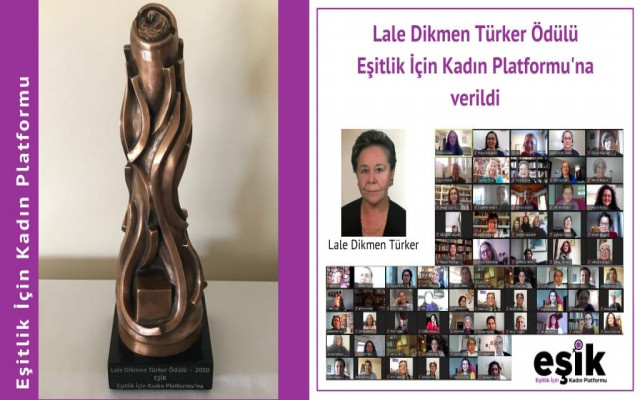 Lale Dikmen Türker ödülü EŞİK'e verildi