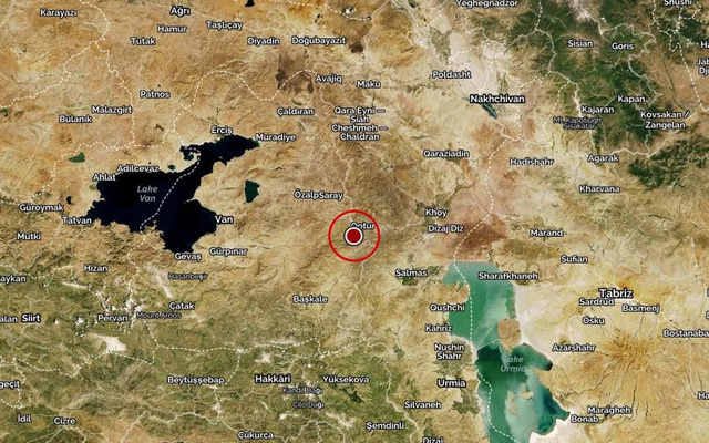 İran'da 5.9 büyüklüğünde deprem! Van'da da hissedildi
