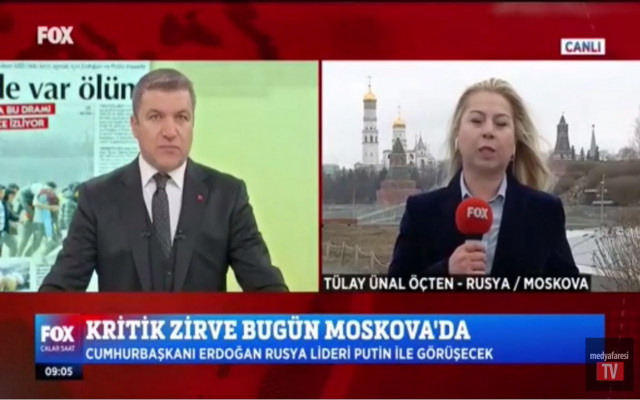 Rus polisinden Türk televizyonuna engel