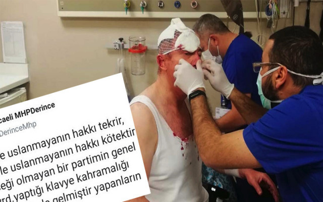MHP'den saldırıya şok yorum: Yapanların eline sağlık