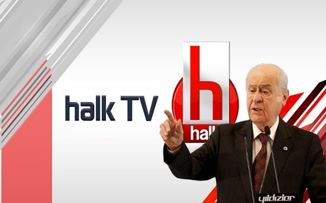 Bahçeli'den Halk TV'ye Ağır Suçlama:PKK TV'si Haline Geldi