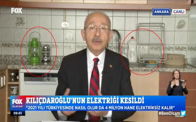 Kemal Kılıçdaroğlu elektrikleri kesilince ne yaptı?