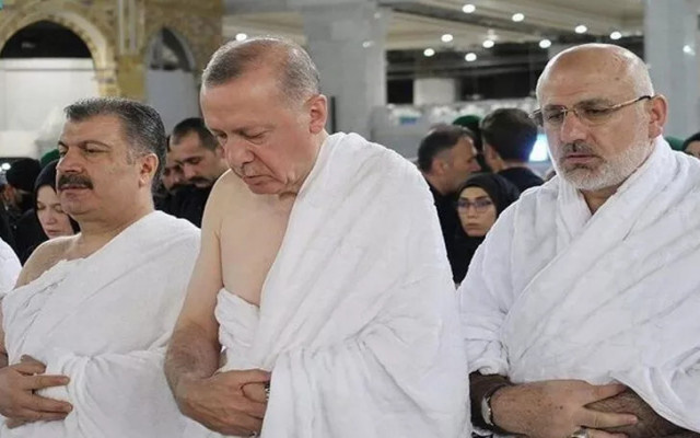 Cumhurbaşkanı Recep Tayyip Erdoğan'dan Umre ziyareti
