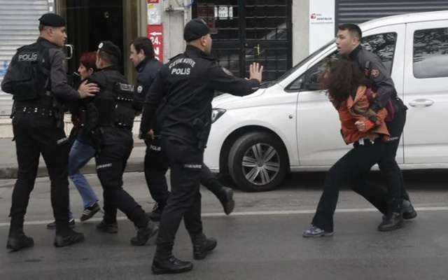 Taksim'de 1 Mayıs Gözaltıları