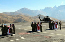 Dağlıca şehitleri memleketlerine uğurlandı