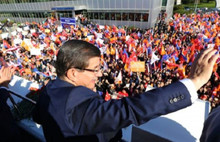 Davutoğlu: Oy artışının tek sebebi samimiyet