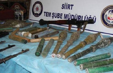 PKK silahları Türbede saklamış!