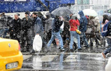 İstanbul beyaza büründü