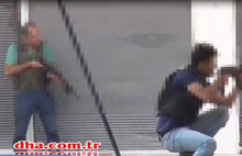 Diyarbakır'da PKK'lılarla çatışma anları