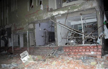 Patlama anı kamerada