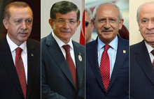 Liderlerden bayram namazı sonrası mesajlar