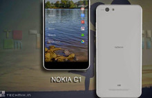 İşte Nokia'nın ilk Android'i: Nokia C1