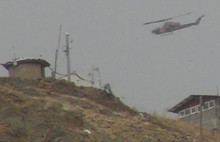 Hakkari'de helikopter hareketliliği