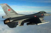 O teröristlere havadan bomba yağdı