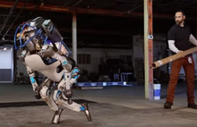 Robota kötü davranış tepki çekti