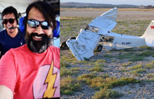 Düşen uçakta son selfie