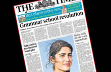 Times, PYD'li teröristi kapak yaptı