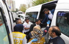 Servisten inen çocuklar dehşeti yaşadılar