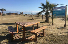 Kanseri sahildeki barakada yendi