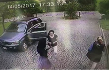 Ünlü futbolcunun eşinin şok görüntüleri