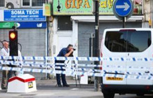 Londra'da camiden çıkanlara saldırı
