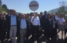 Avukatlar da Kılıçdaroğlu'nun adalet yürüyüşünde