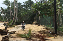 Irma Kasırgası, Survivor'ı vurdu