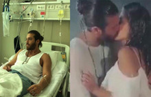 Öpüşme sahneleri hastanelik etti