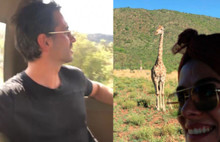 Diziye ara verilince soluğu safaride aldı