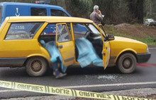 Damat aracı durdurup katliam yaptı