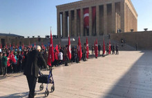 Anıtkabir’de büyük coşku
