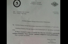 Valilikten şaşırtan19 Mayıs yasağı