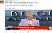 O profesörden kan donduran sözler