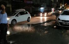 İskenderun'da inanılmaz doğa olayı