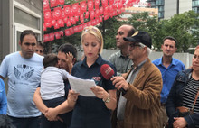 O partinin çalışanları isyan etti